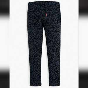 Levi's Pull on Jegging black and Gray leopard print